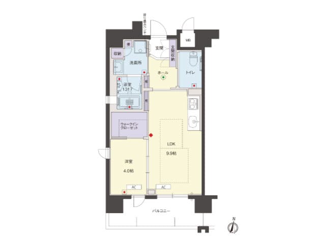 グランドマスト新大阪 間取図