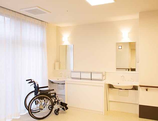 リアンレーヴ春日部 食堂兼機能訓練室