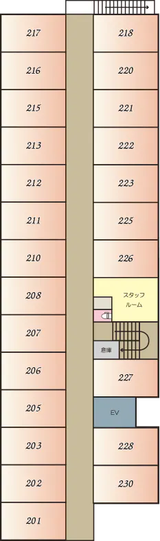 パンダケアリング大宮 間取図