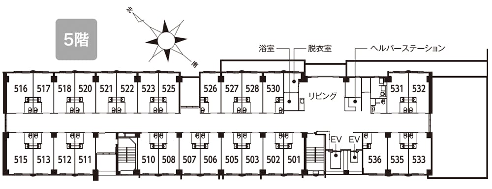 イリーゼ恵庭 間取図