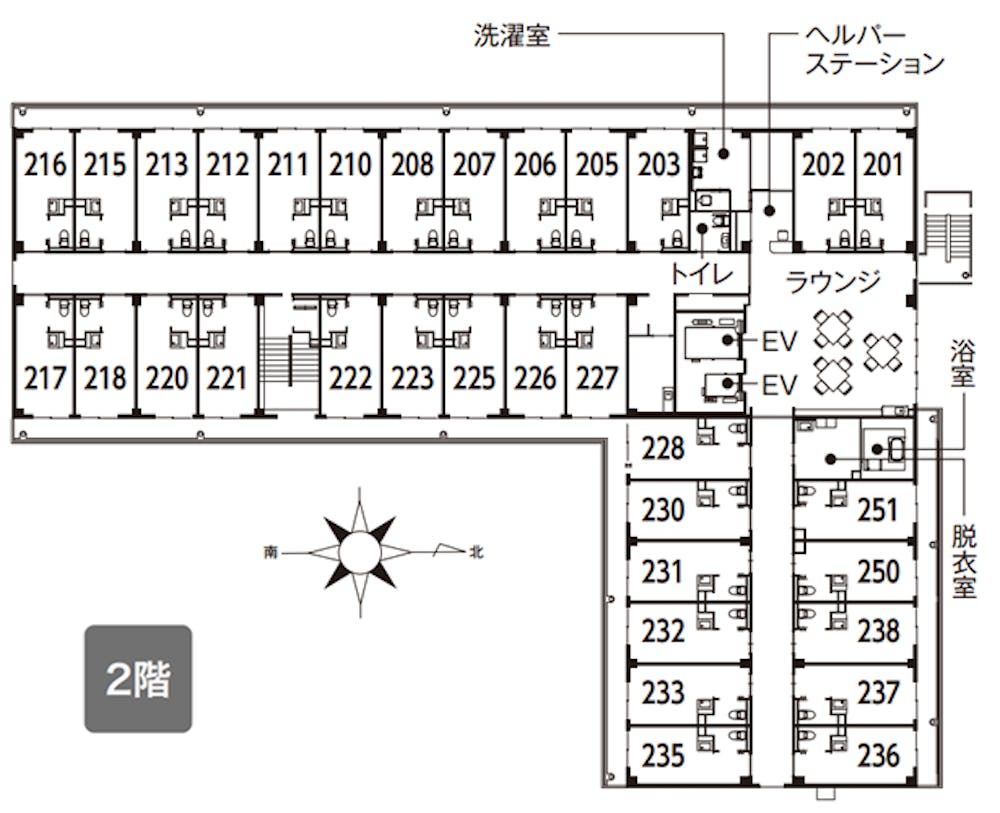 イリーゼ相模大野 間取図