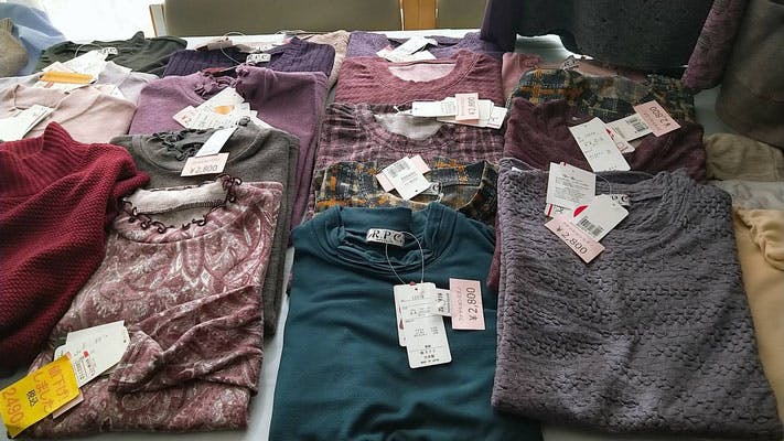 スワーヴ徳野南 出張衣料品販売会
