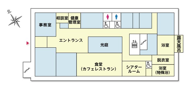 ツクイ・サンシャイン町田東館 間取図