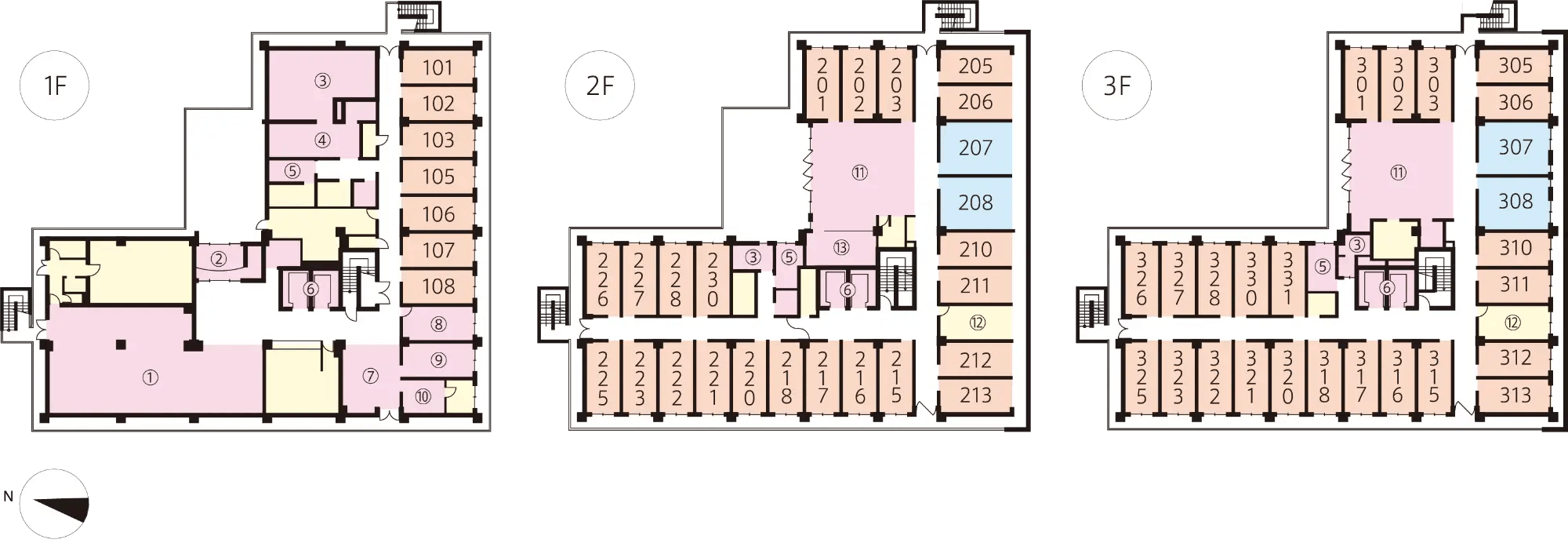 サニーステージ深大寺 間取図