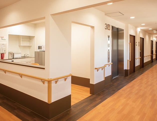 リアンレーヴ上板橋 廊下