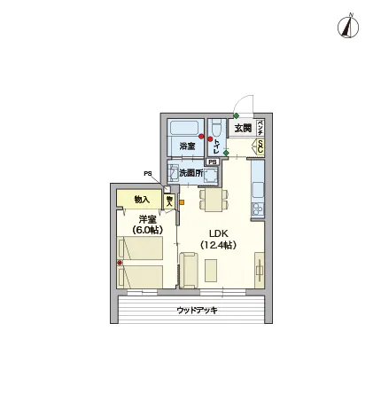 ヘーベルVillage 湘南台4丁目 間取図