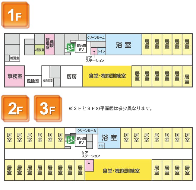さわやか ふくしまの里 間取図