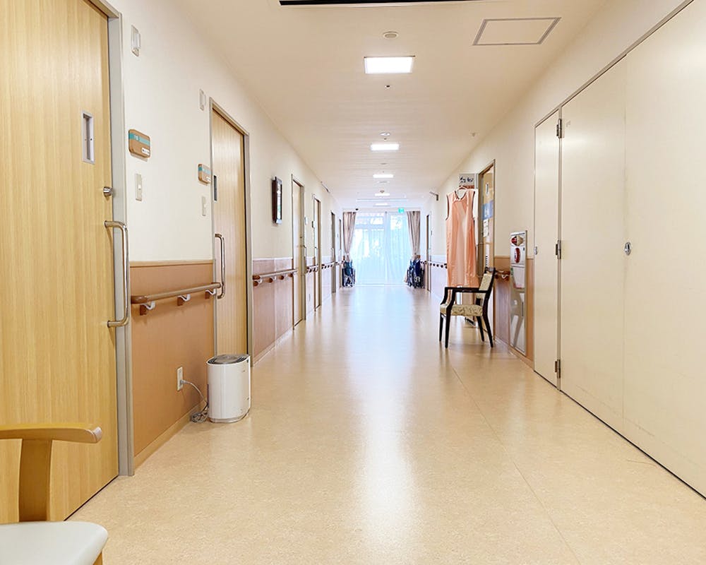 ガーデンフィールズ竹の塚 廊下
