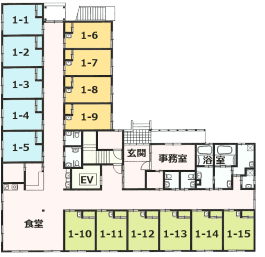 ムート大島 間取図