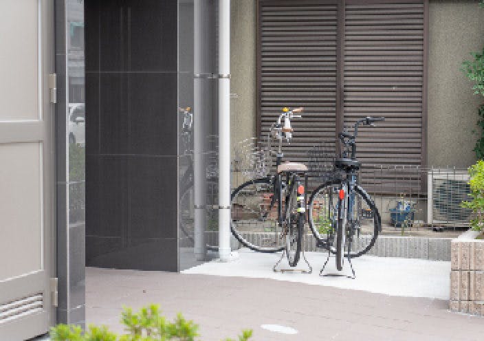 花楽園布施 駐輪場