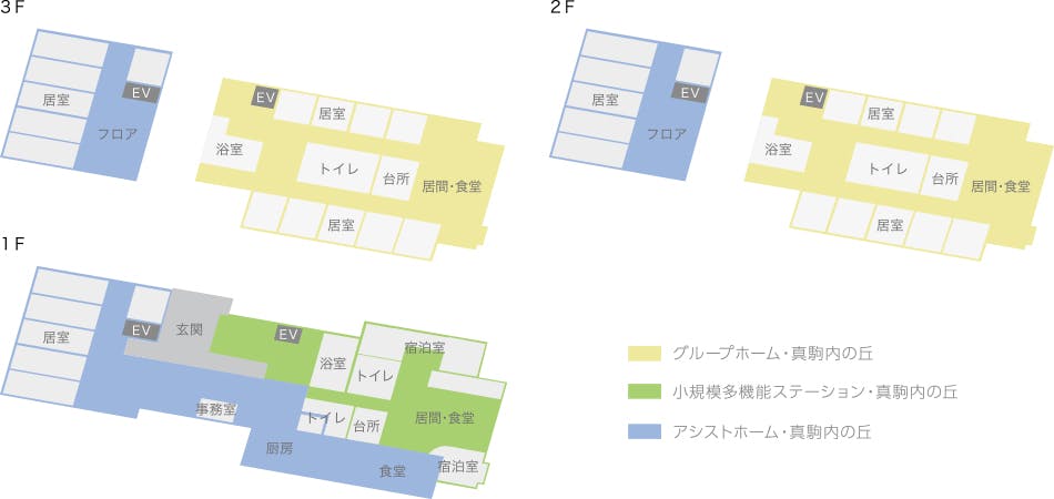 有料老人ホーム アシストホーム 真駒内の丘 間取図