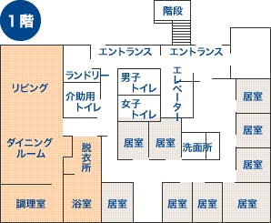 ロッジハウスなかがわ 間取図