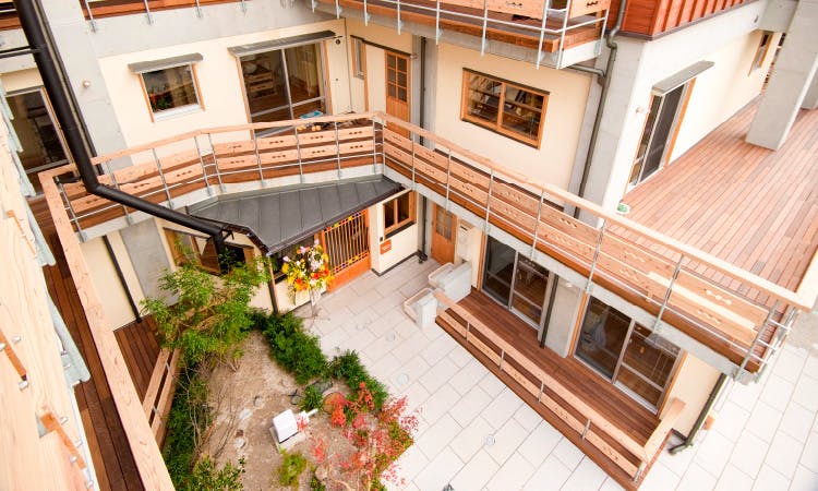 コレクティブハウスアクラスタウン 外観