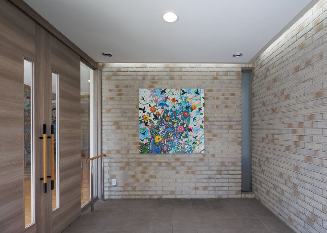 チャーム瀬田 風除室