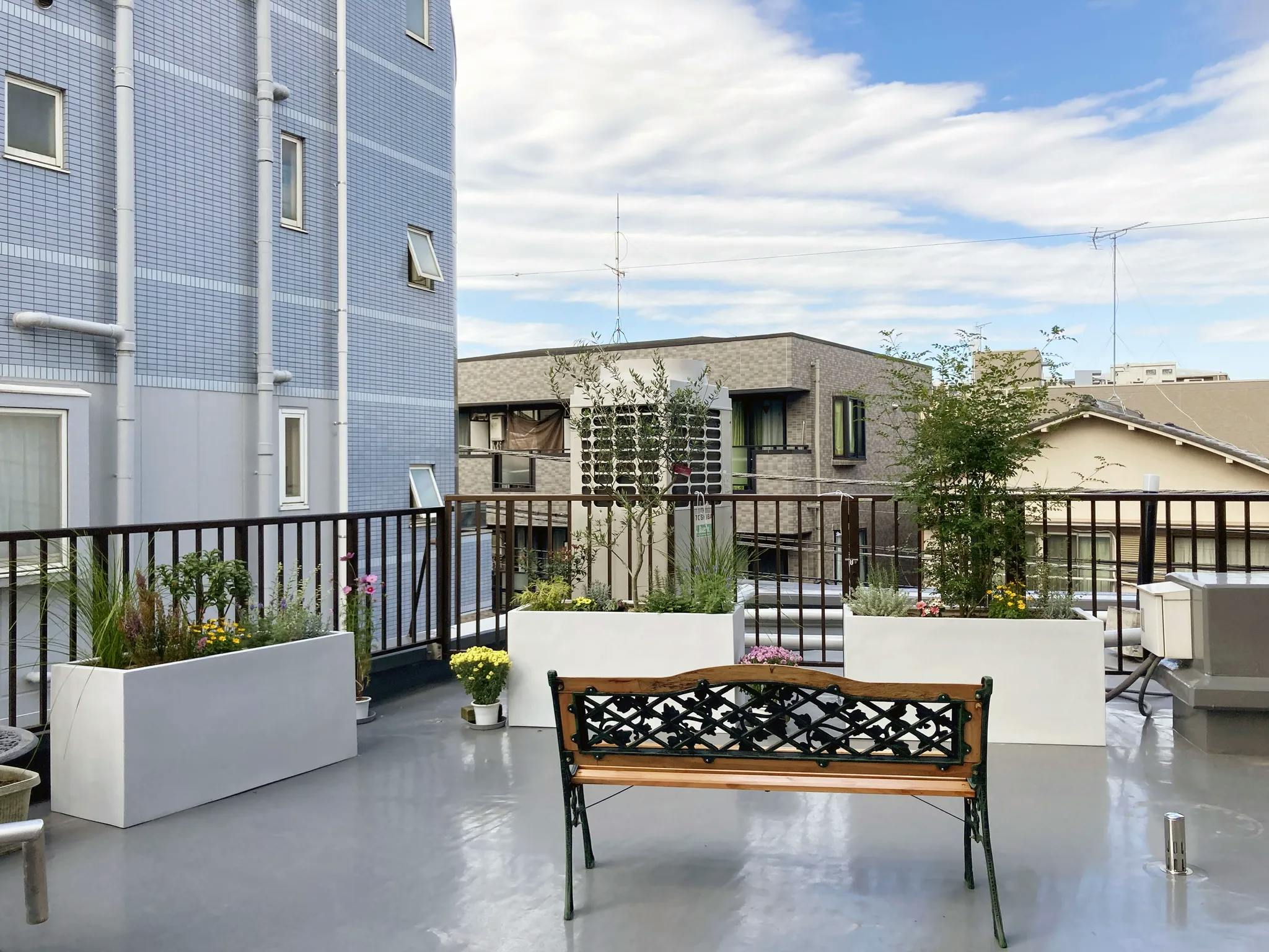 サン・ラポール目白 屋上庭園