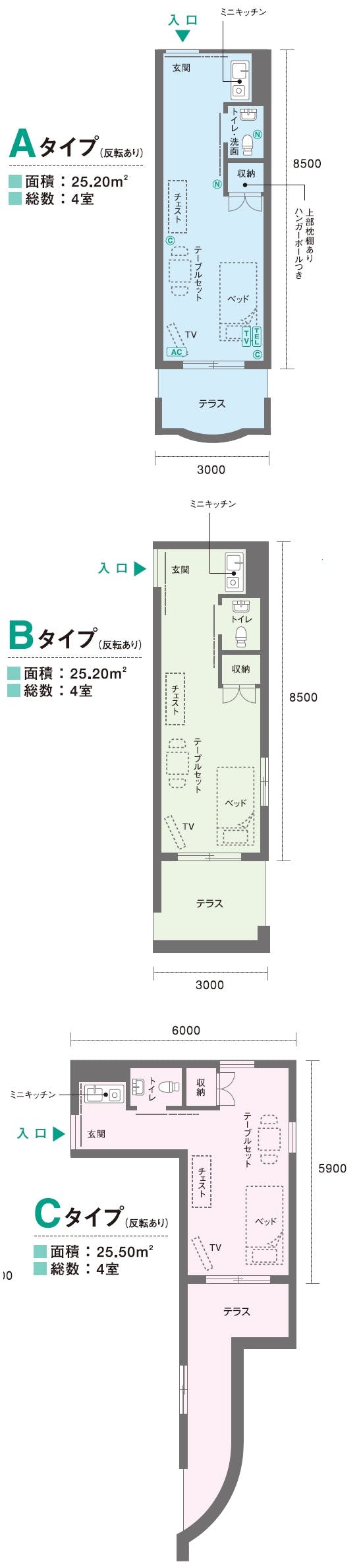 ココファンリビング湘南台 間取図