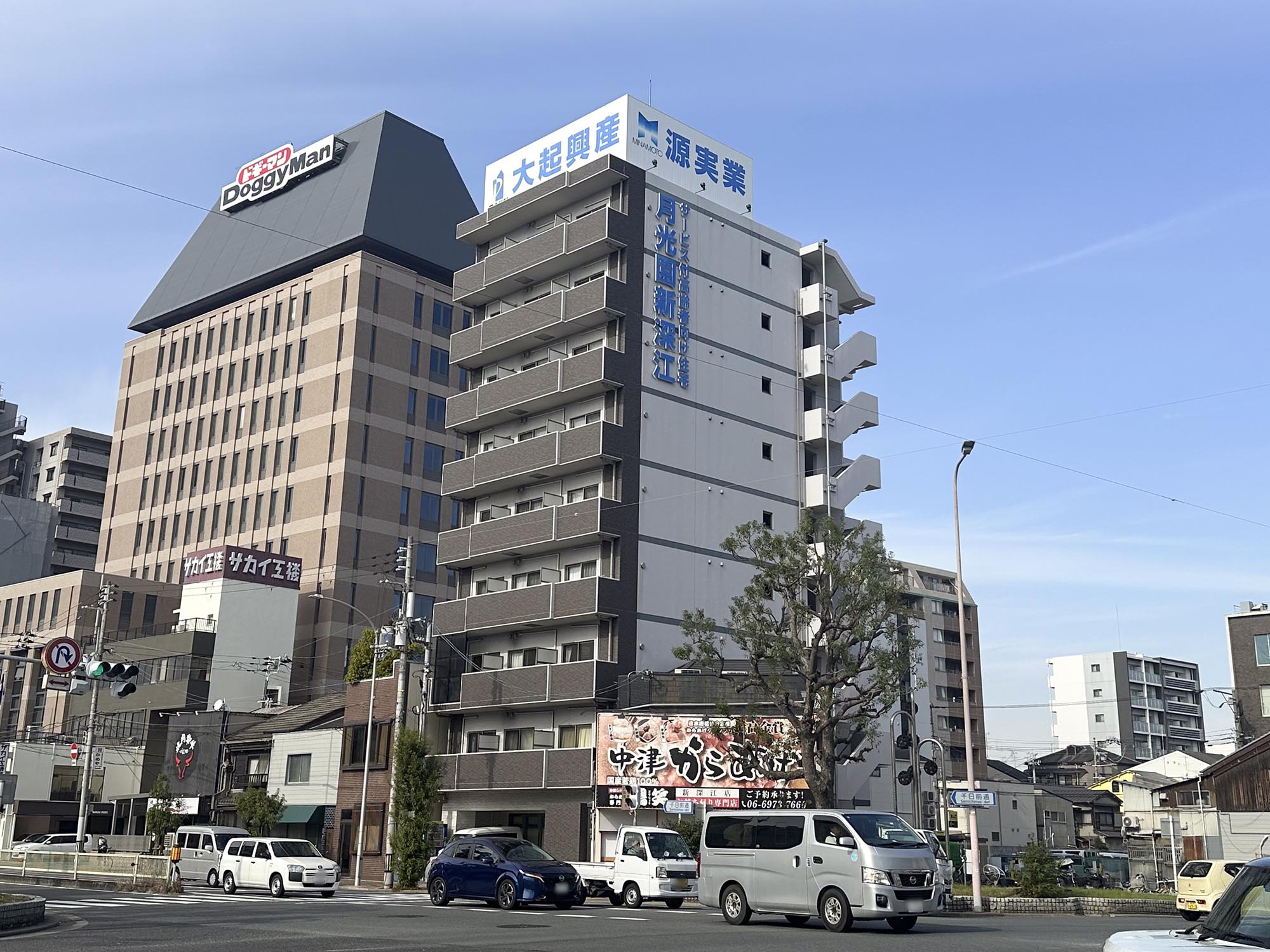 月光園新深江 外観