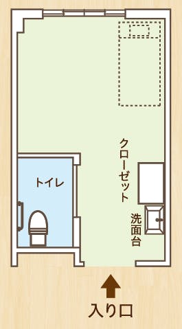 ココファン妹尾 間取図