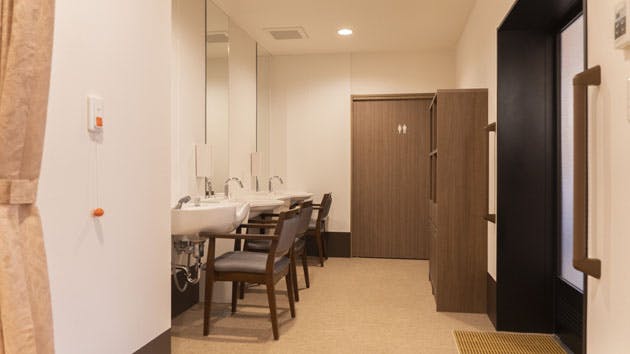 リアンレーヴ新所沢 脱衣所
