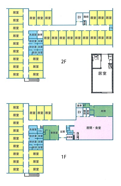 ウェルライフヴィラ寒川一之宮 間取図