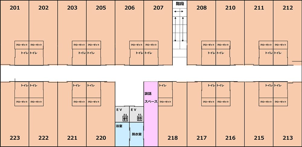 医療支援住宅メディホス富士宮 間取図