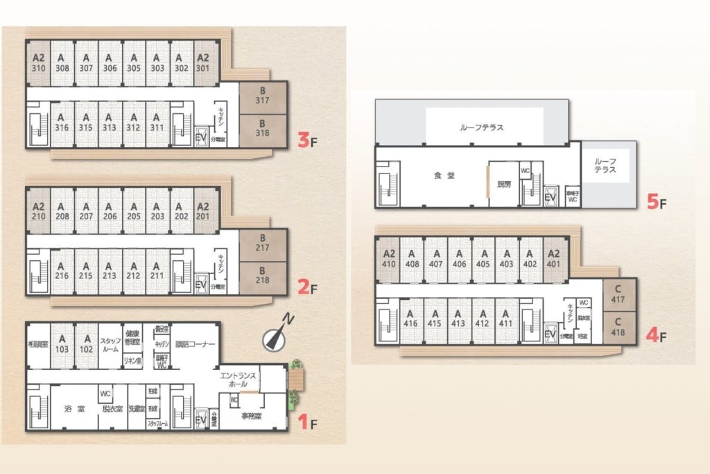 ニチイメゾン三和町 間取図