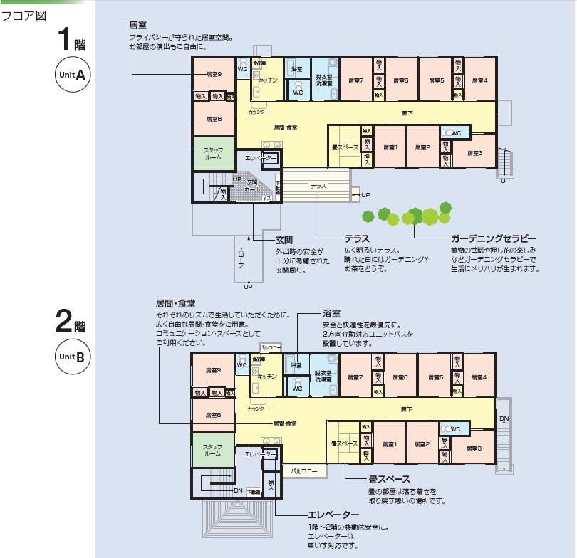 ニチイケアセンター麦野 間取図