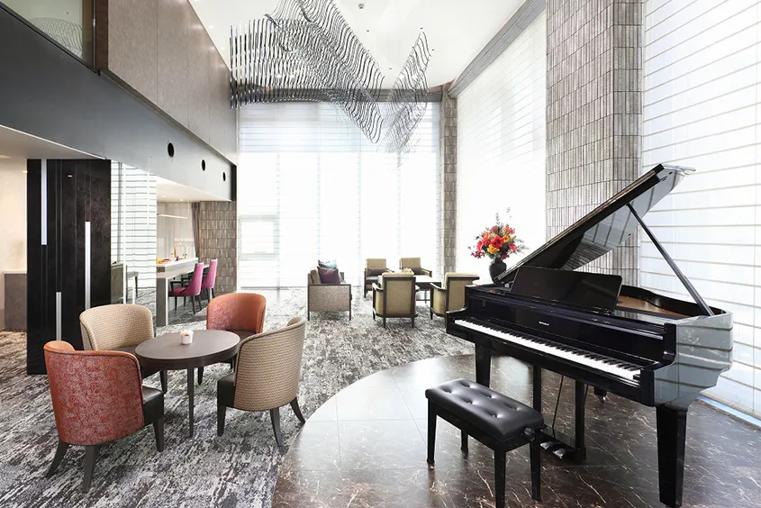 メディカルホームグランダあやめ池駅前 1F エントランスロビー