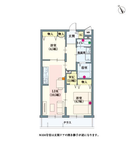 ヘーベルVillage東武練馬 間取図