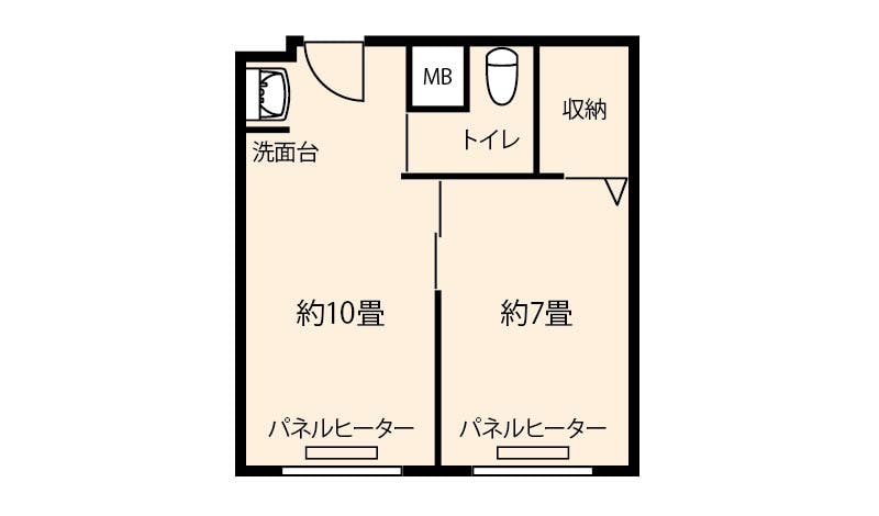 ドーミー琴似Levi 間取図