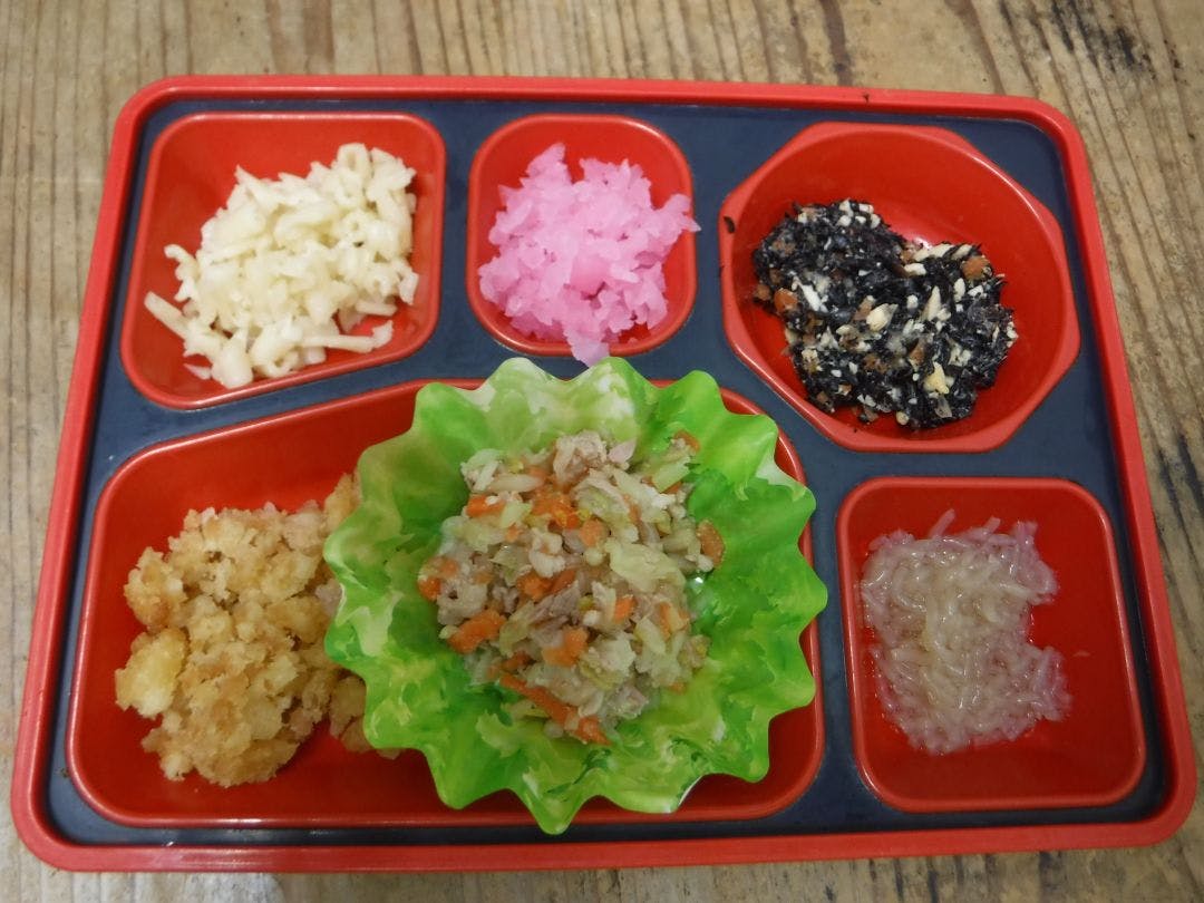 リビング閑 刻み食