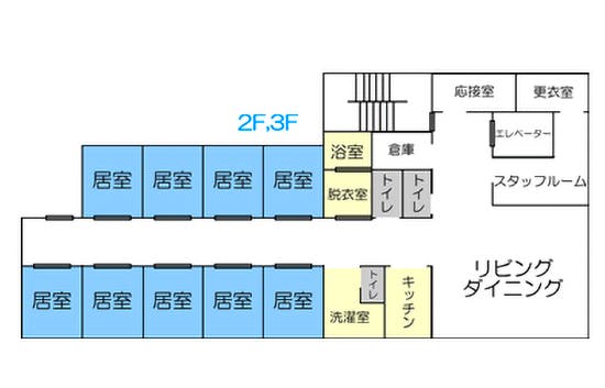 グループホーム成城さくらそう 間取図