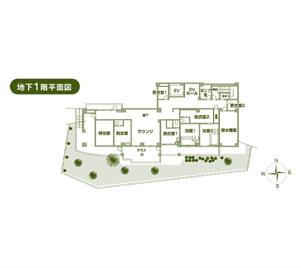 ロングライフ・クイーンズ宮崎台 間取図