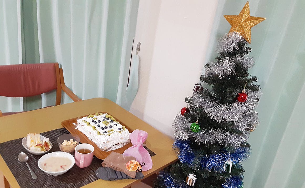 グループホームたのしい家平野 クリスマス