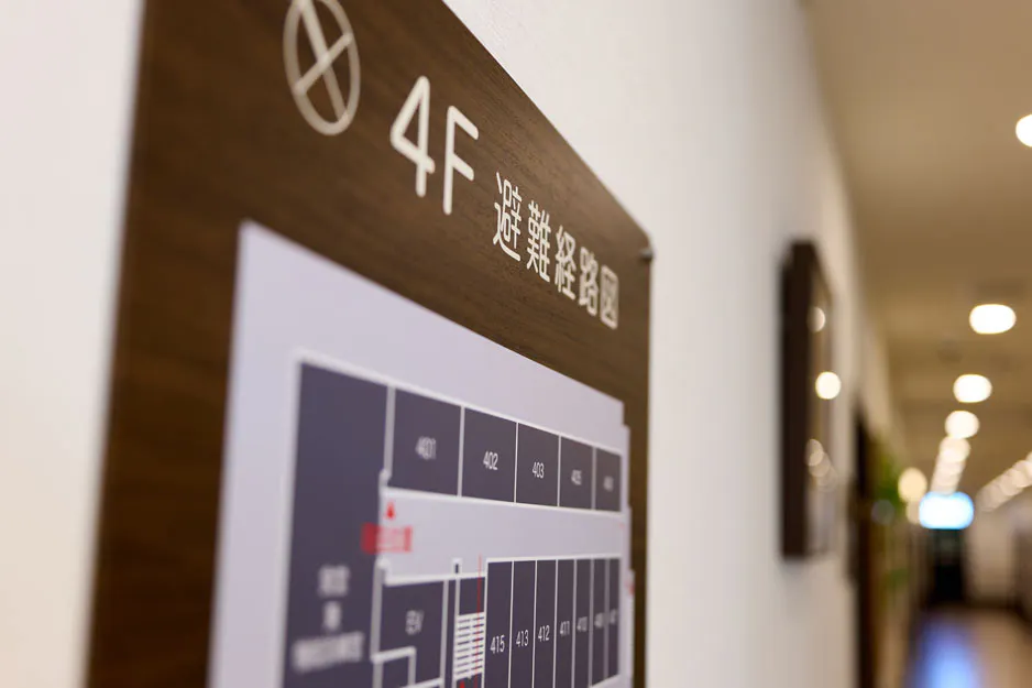 リアンレーヴ西明石 廊下