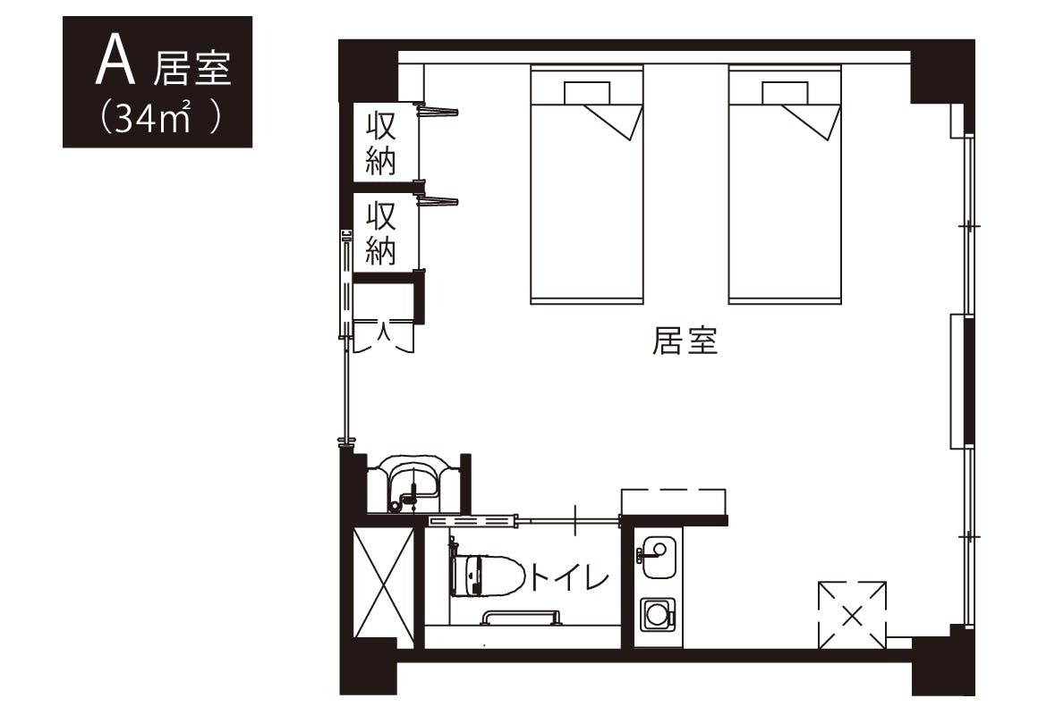 プレザングラン京都円町 間取図