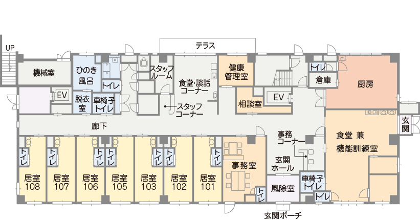リーブル岸和田 間取図