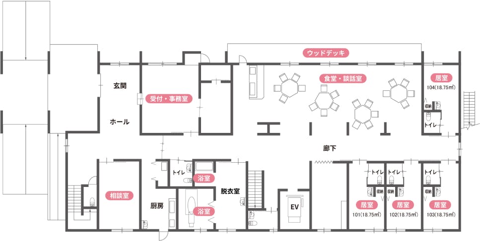 希望の丘上条 間取図