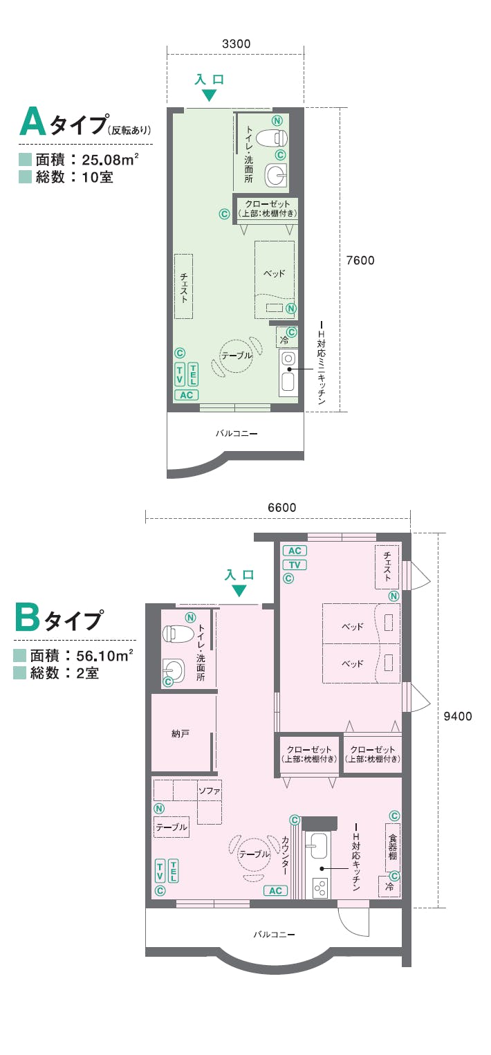 ココファンリビング辻堂太平台 間取図