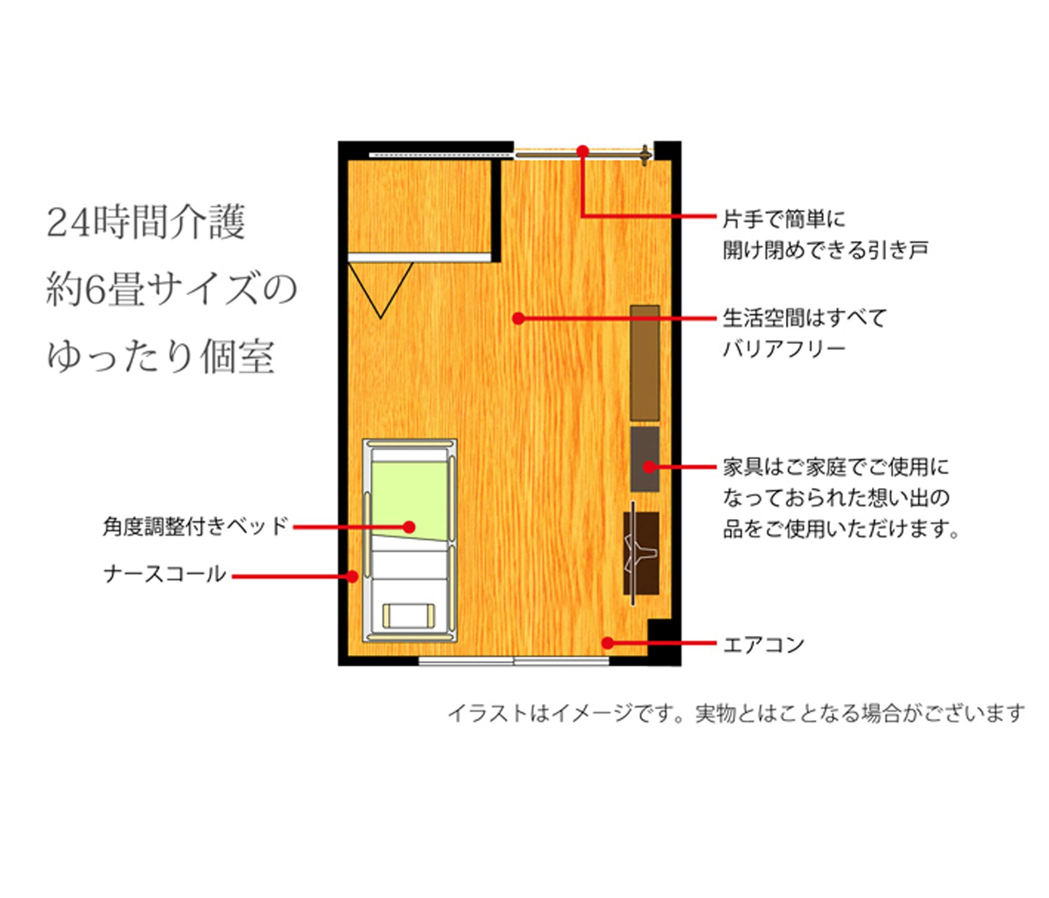 グループホーム今里の憩 間取図