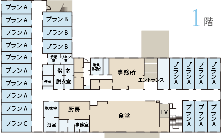 ウエルガーデン白岡 間取図