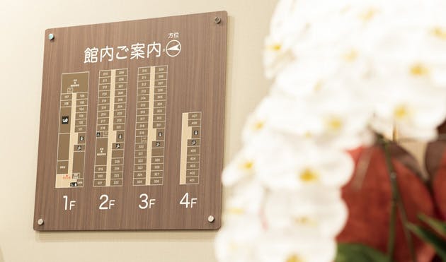 リアンレーヴ府中 案内板