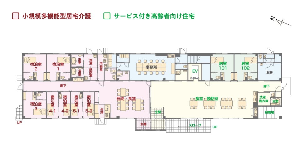 エイジフリーハウス堺初芝 間取図