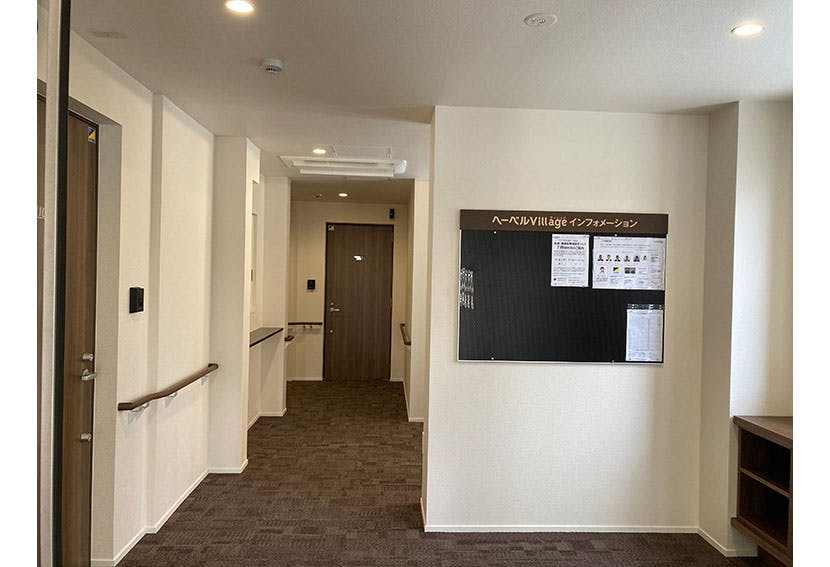 ヘーベルVillage南長崎 廊下