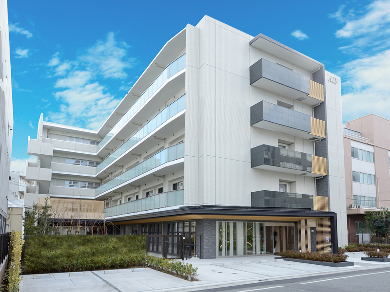 介護付有料老人ホーム プレザングラン 大田多摩川 外観