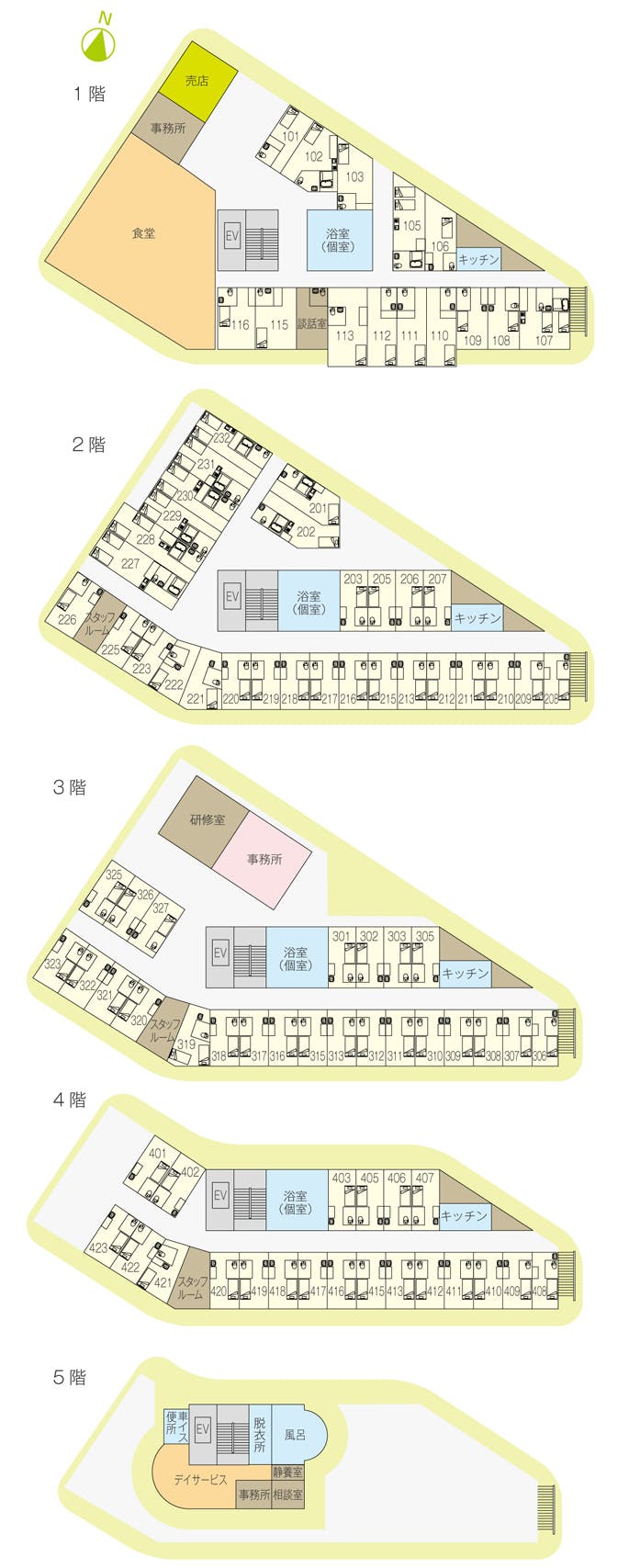 ぬくもりの家こころ西神戸 間取図