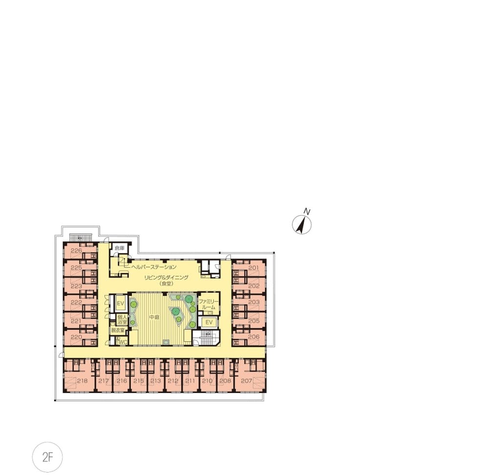 ニチイホーム用賀 間取図