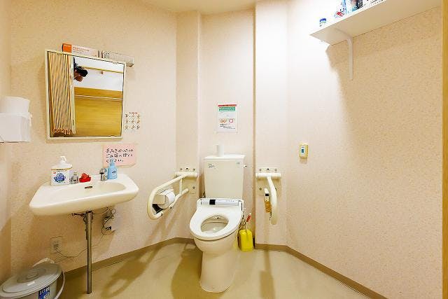 シルバーホームジュレ岩出 共用トイレ