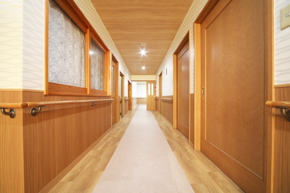 グループホームおみがわの憩 廊下