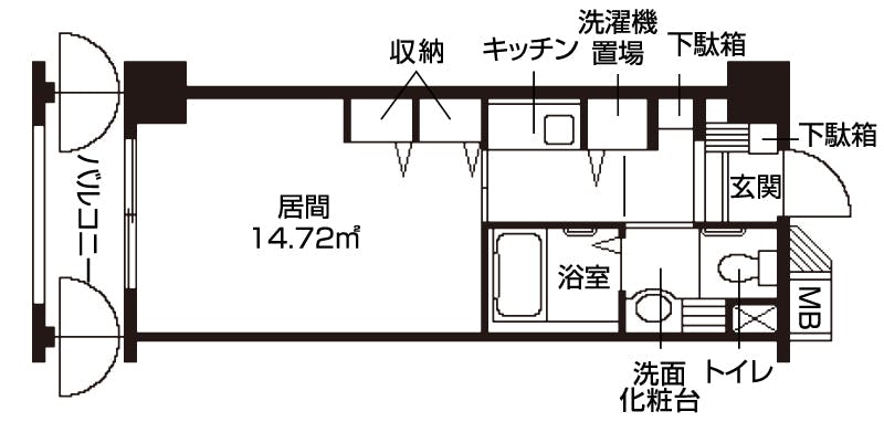 ドーミー相模原 間取図